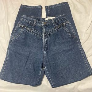 Vintage 90’s ROCKIES Rocky Mountain high waisted tapered leg jeans 27.5